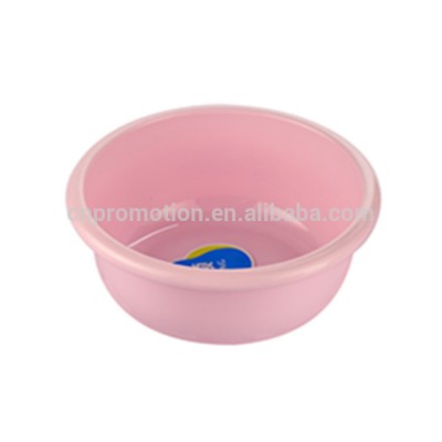 New Durable Coloured Plastic Hand Wash Basin Thickened Round Bathroom Basin